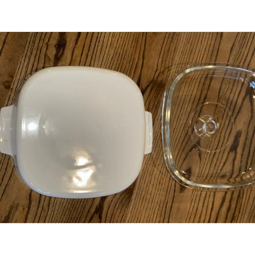 Vintage CorningWare Spice o' Life “Le Romarin”A-10-B Casserole Dish W/ Pyrex Lid